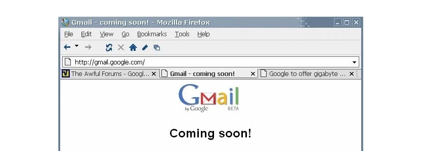 Gmail’s beginnings and consequences